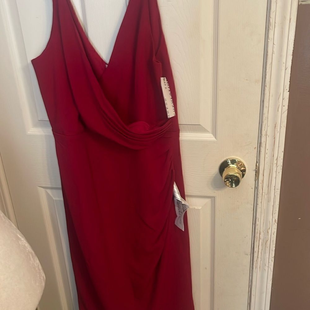 Dress The Population Anita Crepe Sheath Cocktail Dress Size XXL NWT